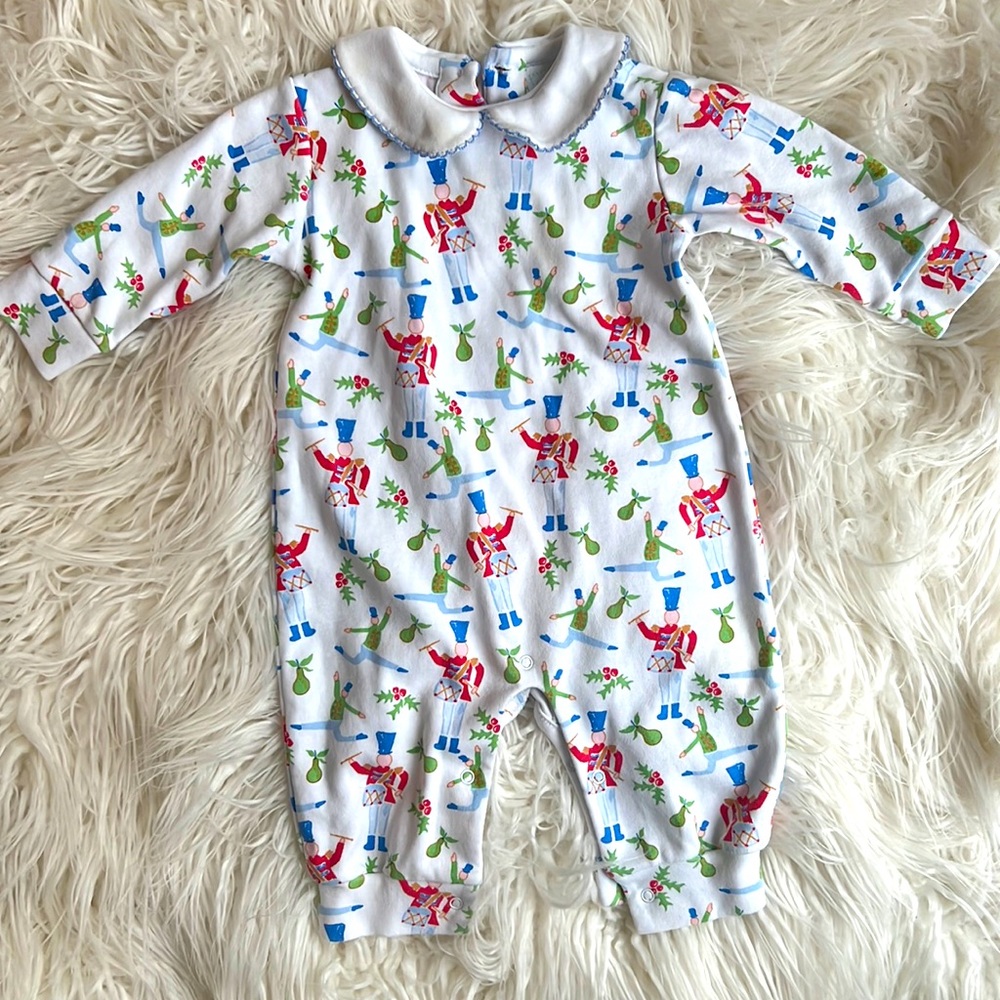 Little English Christmas Romper